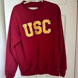 university of southern california red crewneck